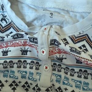 Roller Rabbit Kids skiing Pajamas, Size 8